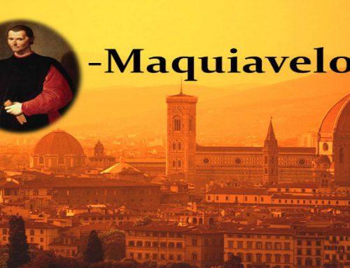 Maquiavelo: 'Amo más a mi patria que a mi alma'