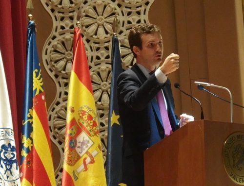 Pablo Casado 'inaugura' el Club de Debate del Ateneo ante 250 personas