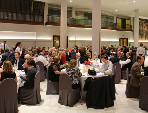 Los socios no quisieron perderse la cena de San Valentín