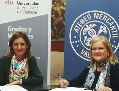 La Fundación del Ateneo Mercantil CV firma un convenio de colaboración con la VIU