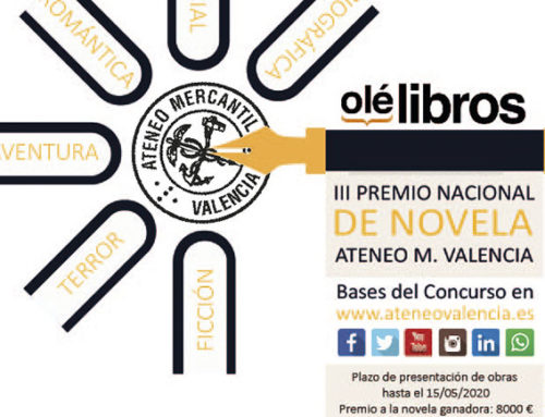 Bases del III Premio Nacional de Novela “Ateneo Mercantil de Valencia”