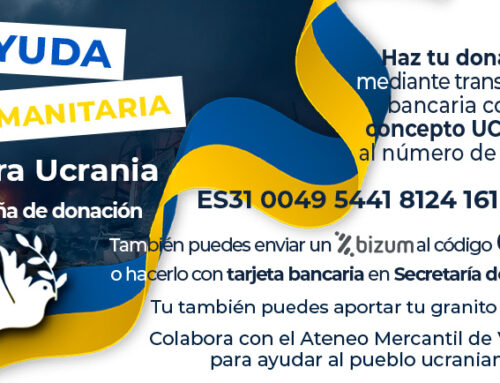 Colabora en la Campaña de Donación de Ayuda Humanitaria para Ucrania con pago por Bizum, tranferencia o tarjeta