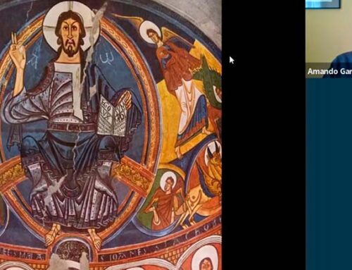 La pintura románica en España tiene influencias bizantinas y mozárabes