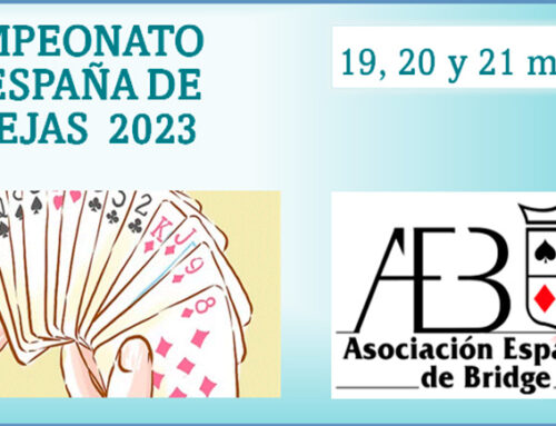 Campeonato de España por parejas de Bridge en el Ateneo Mercantil de Valencia (19, 20 y 21 de mayo de 2023)