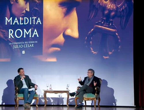 Posteguillo y Antonio Penadés disertan sobre 'Maldita Roma', la última novela del escritor valenciano